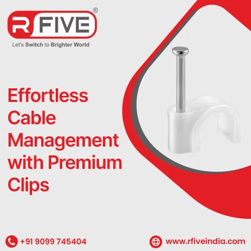 Effortless Cable Management with Premium Clips