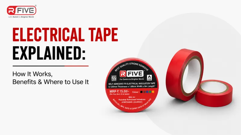 Electrical Tape Explained: How It Works, Benefits & Where to Use It