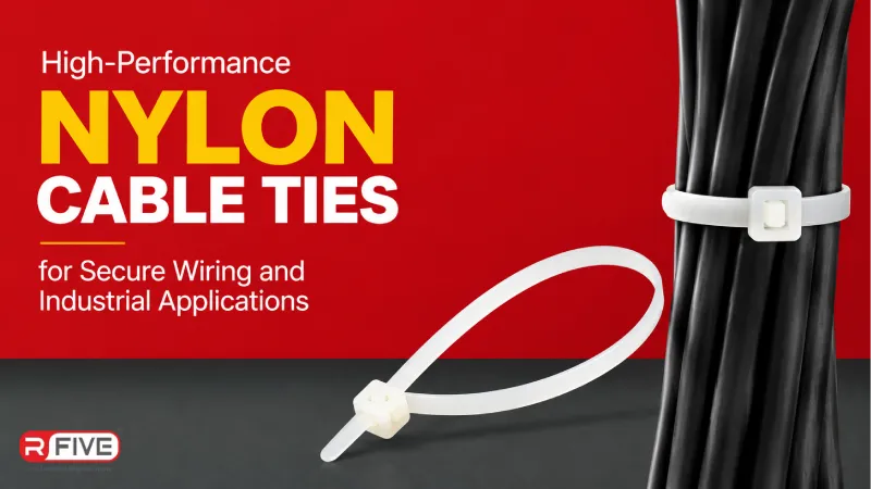 High-Performance Nylon Cable Ties for Secure Wiring and Industrial Applications