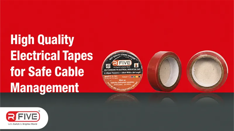 High-Quality Electrical Tapes for Safe Cable Management