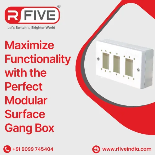Maximize Functionality with the Perfect Modular Surface Gang Box