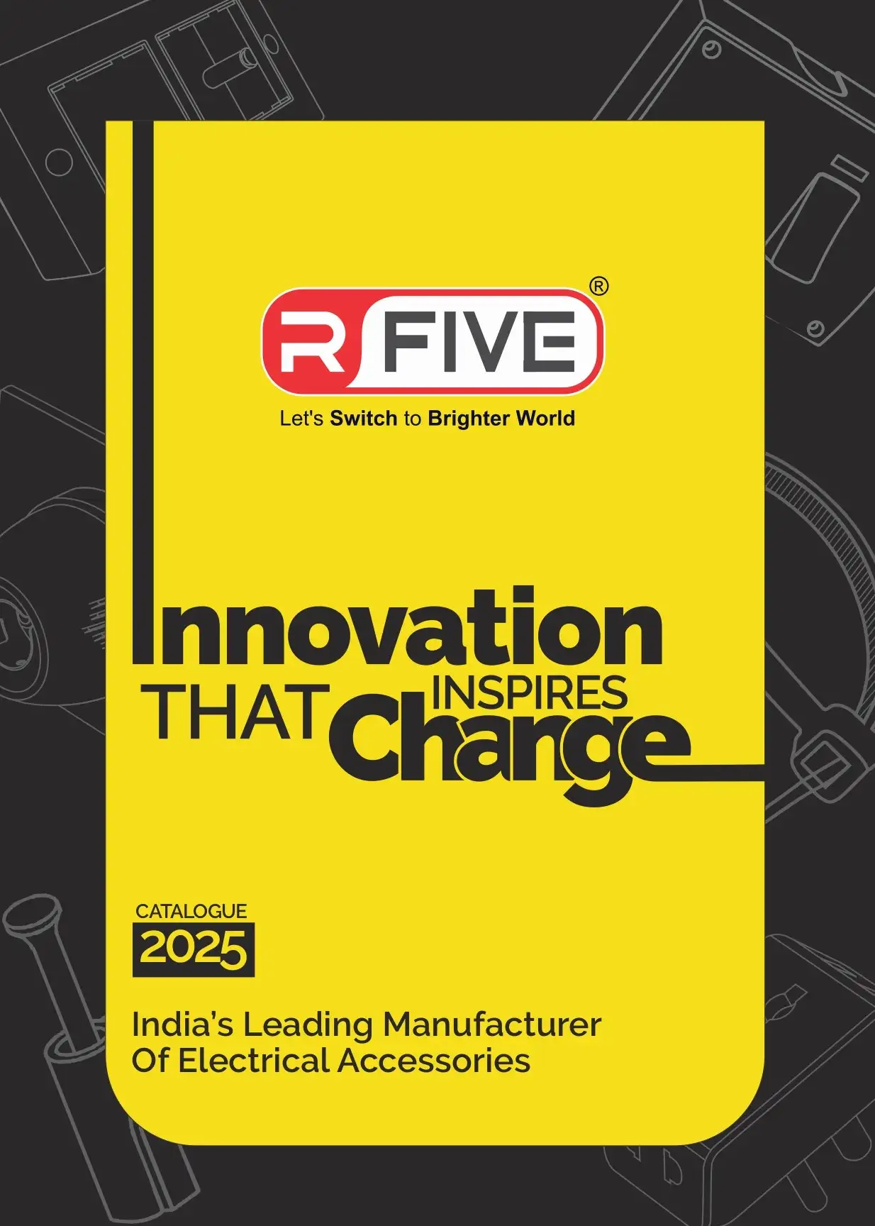 R Five Industries Product Brochure - Cable Ties, Gang Boxes, Pipe Clamps, Electrical Accessories