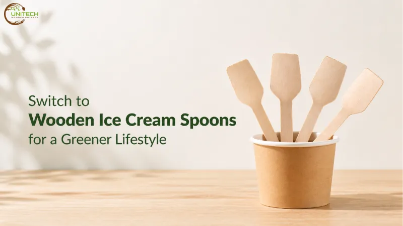 Switch to Wooden Ice Cream Spoons for a Greener Lifestyle