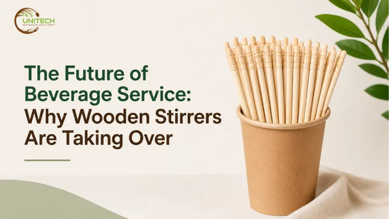 The Future of Beverage Service: Why Wooden Stirrers Are Taking Over